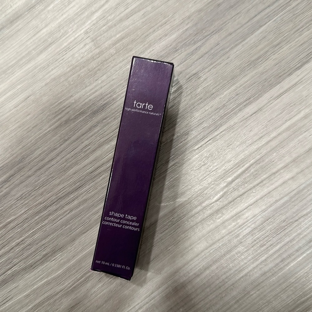 NEW tarte shape tape concealer in color 27S light medium sand